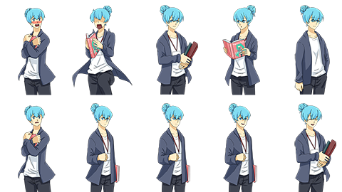 Ayumi sprites page 1