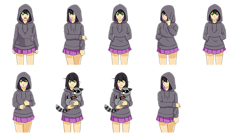 Hori sprites