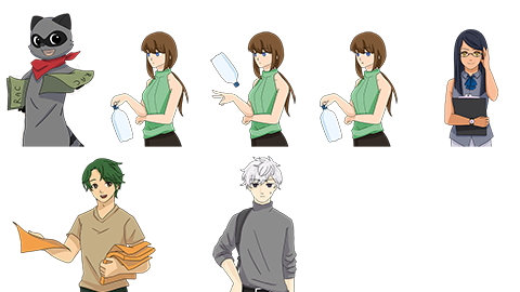 SupportingChar sprites