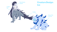 Creature variation: ice