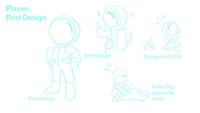 player initial design